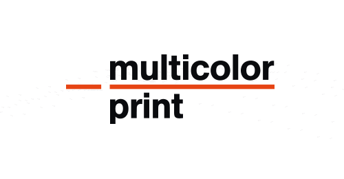 Logos multicolor print
